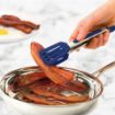 Picture of Mini Silicone Turner Tong with Stainless Steel Handle - Deep Indigo