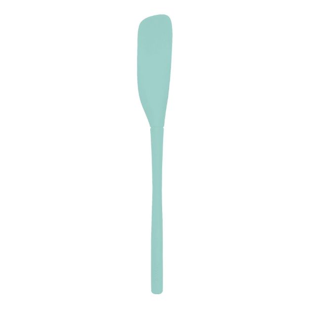 Picture of Flex-Core® All Silicone Jar Scraper Spatula - Light Aqua