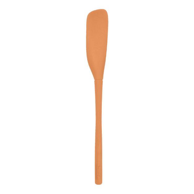 Picture of Flex-Core® All Silicone Jar Scraper Spatula - Apricot