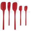 Picture of Flex-Core® All Silicone Spatula Set of 5 - Cayenne