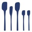 Picture of Flex-Core® All Silicone Spatula Set of 5 - Deep Indigo
