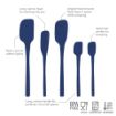Picture of Flex-Core® All Silicone Spatula Set of 5 - Deep Indigo