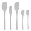 Picture of Flex-Core® All Silicone Spatula Set of 5 - Oyster Gray