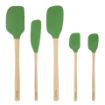 Picture of Flex-Core® Wood Handled Spatula Set of 5 - Pesto