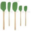 Picture of Flex-Core® Wood Handled Spatula Set of 5 - Pesto