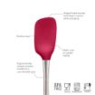 Picture of Flex-Core® Stainless Steel Handled Spoonula - Viva Magenta