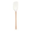 Picture of Flex-Core® Wood Handled Spoonula with Silicone Head - White