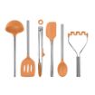 Picture of Silicone Utensil Set of 6 - Apricot