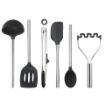 Picture of Silicone Utensil Set of 6 - Black