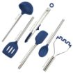 Picture of Silicone Utensil Set of 6 - Deep Indigo