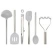 Picture of Silicone Utensil Set of 6 - Oyster Gray
