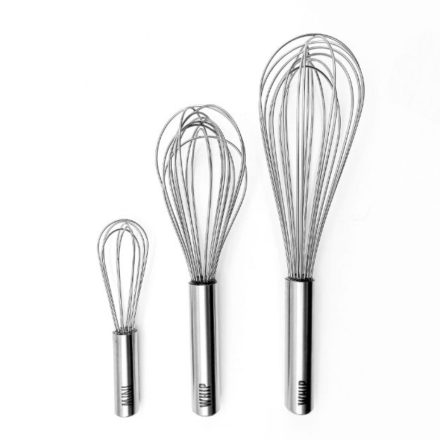 Picture of Stainless Steel Whip Whisk Set of 3