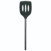 Picture of Silicone Slotted Turner with Stainless Steel Handle - Charcoal