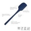 Picture of Flex-Core® All Silicone Spatula - Deep Indigo