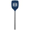 Picture of Silicone Slotted Turner with Stainless Steel Handle - Deep Indigo