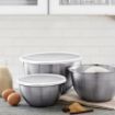 Picture of Stainless Steel Mixing Bowls with Lids - Set of 3