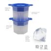 Picture of Ice Molds Faceted Diamond S/2 Capri Blue