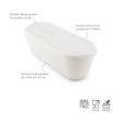 Picture of Glide-A-Scoop Ice Cream Tub 2.5 QT White