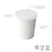 Picture of Sweet Treats Tub 1 QT White