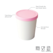 Picture of Sweet Treats Tub 1 QT Pink
