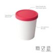 Picture of Sweet Treats Tub 1 QT Raspberry
