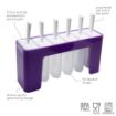 Picture of Pop Molds Wavy w/Tray S/6 Royal Purple